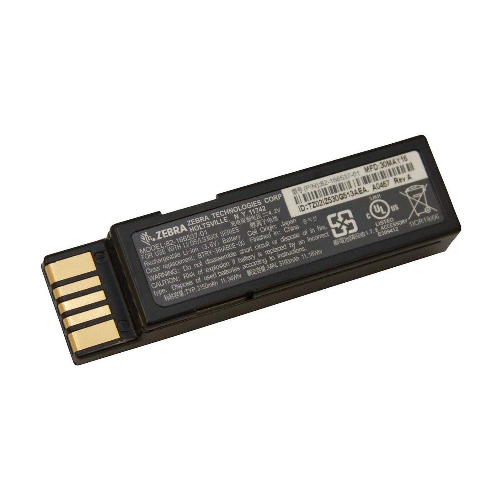 Batería Zebra BTRY-36IAB0E-00 para Lectores DS3678/LI3678