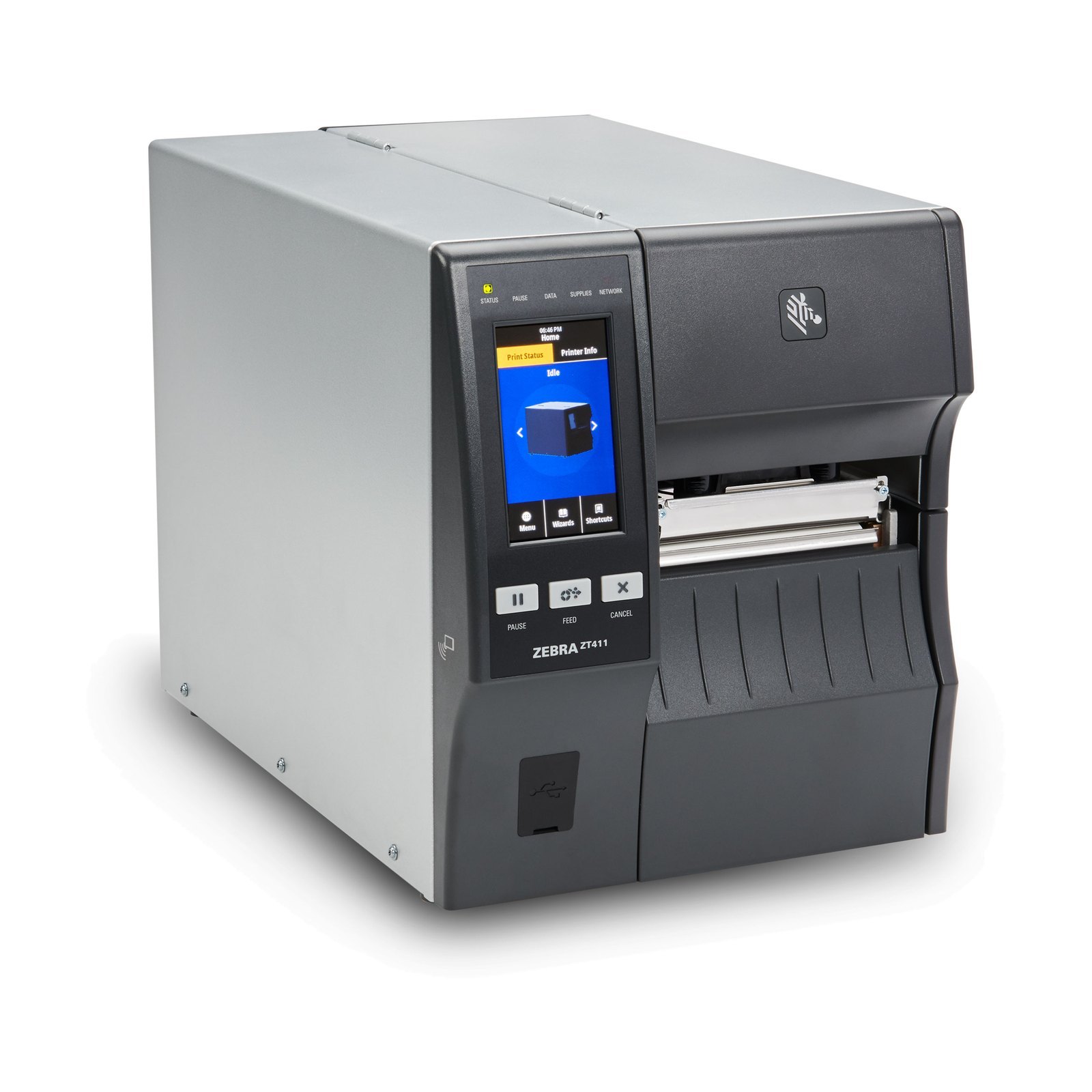 Impresora Industrial Zebra ZT411 4" 203 dpi USB/Ethernet/Serial/Bluetooth