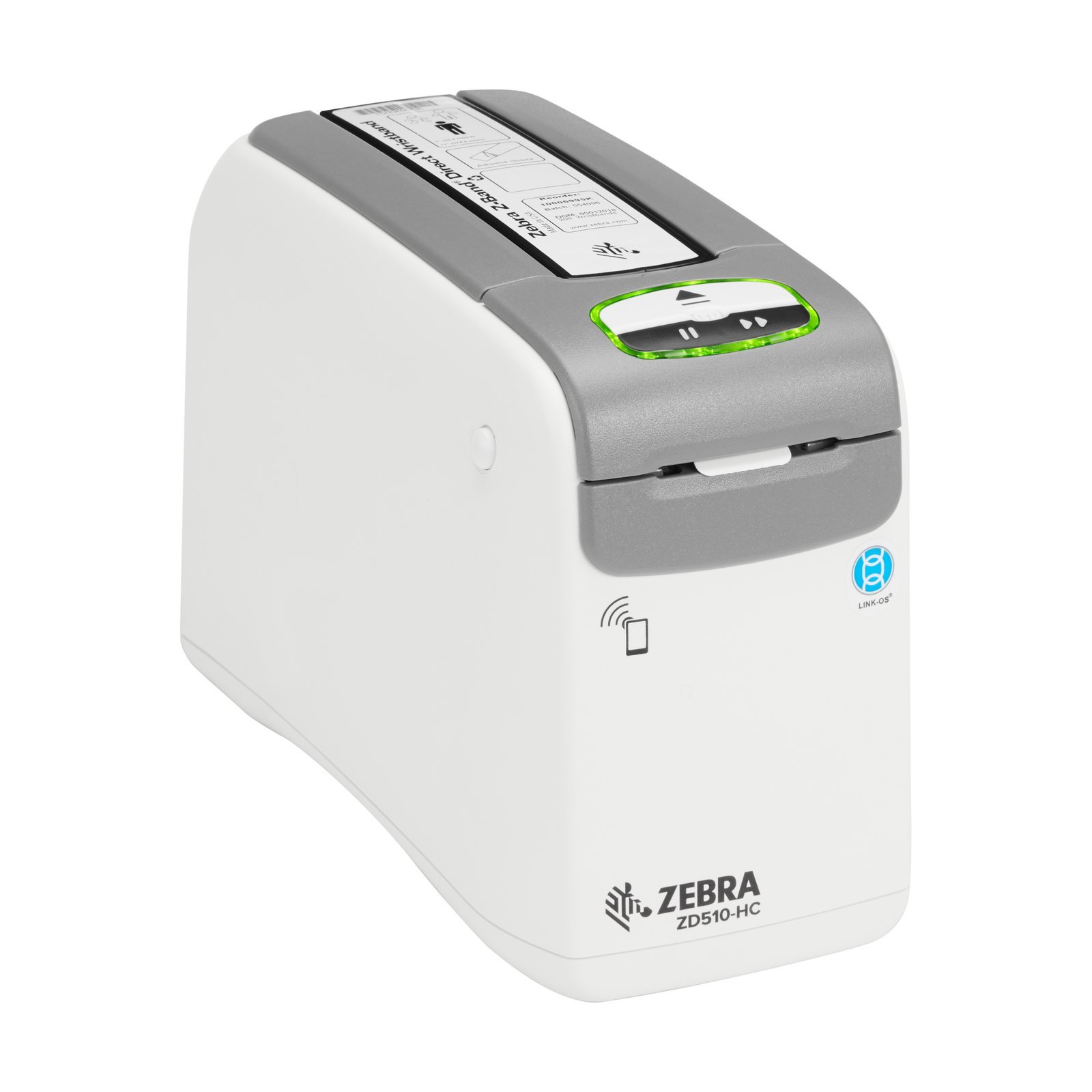 Impresora de Brazaletes Zebra ZD510-HC 300 dpi USB/Ethernet